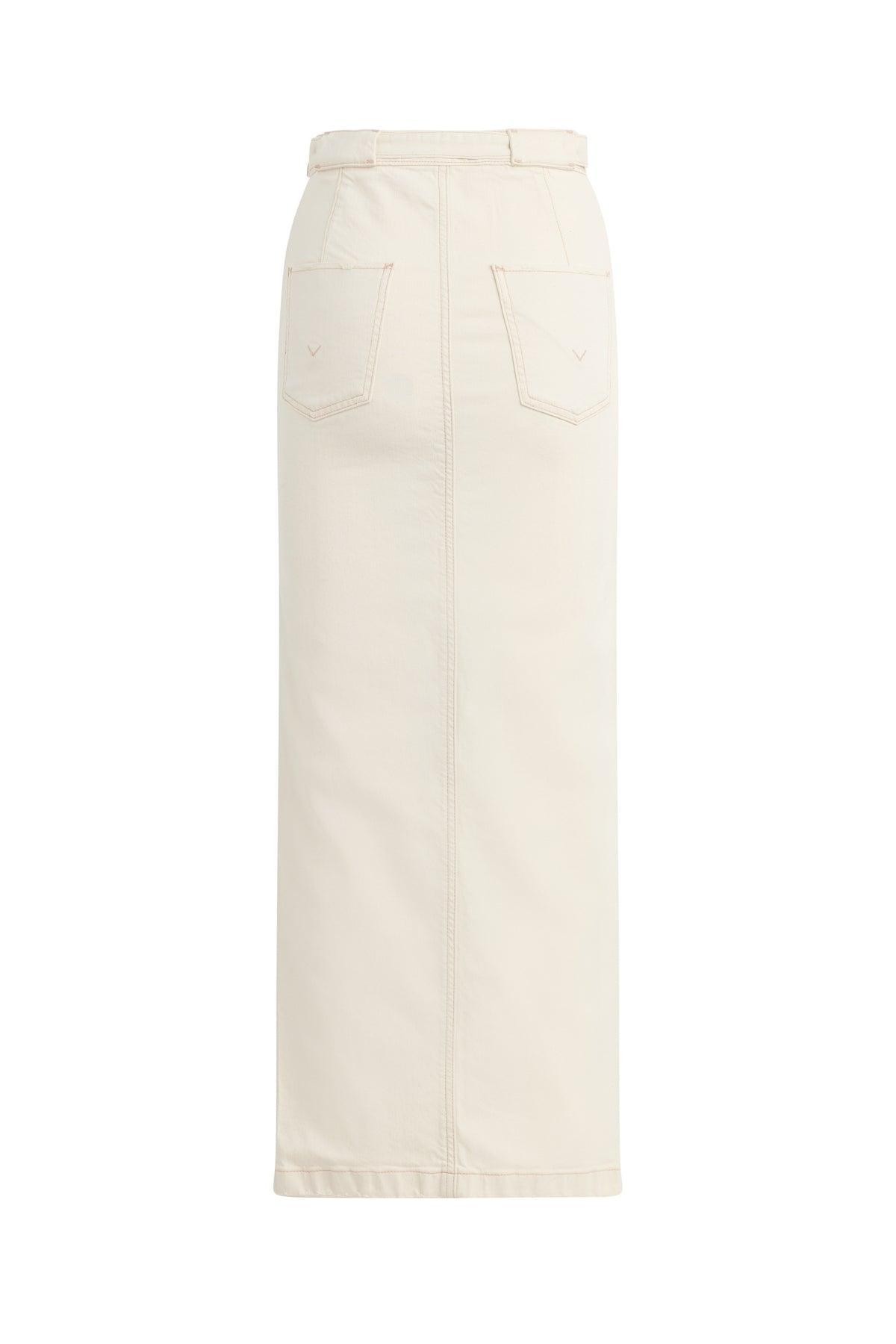 Tie Waist Maxi Skirt Female Product Image
