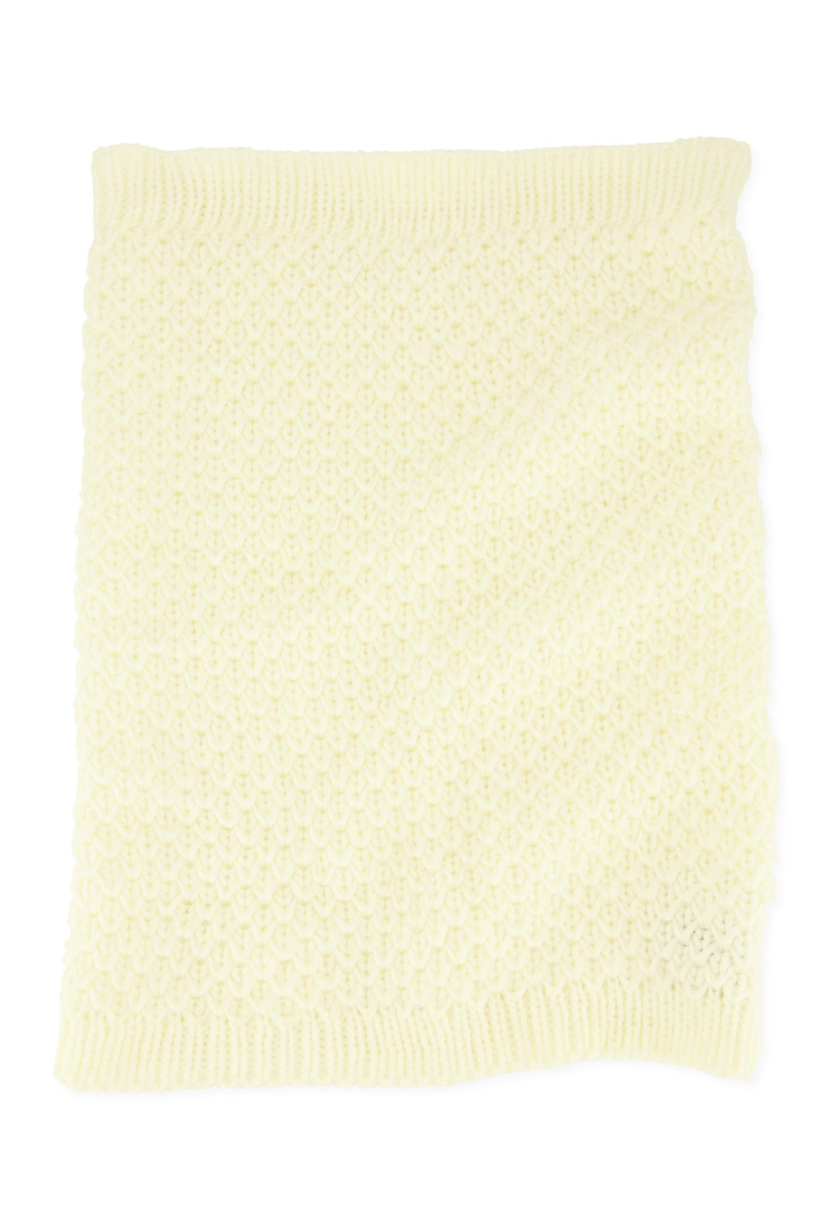 Textured Knit Infinity Scarf Female Product Image