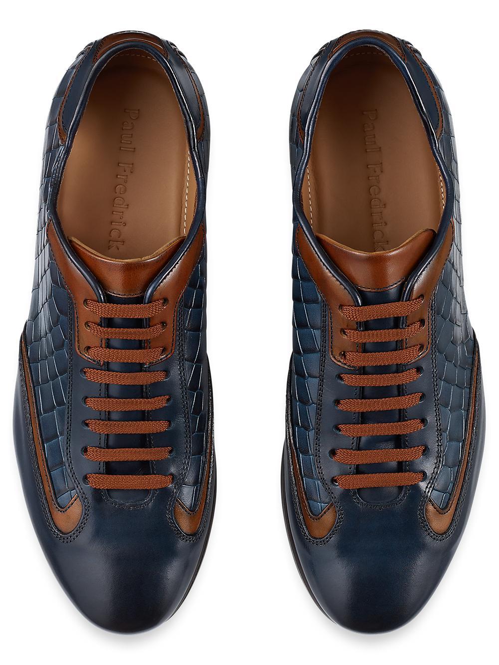 Nash Sneaker - Navy/tan Product Image