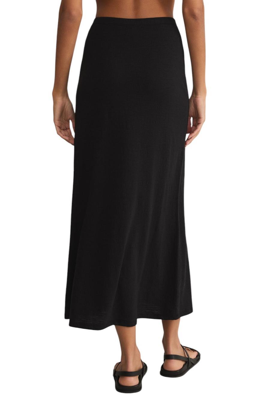 Delavine Textured Midi Skirt Product Image
