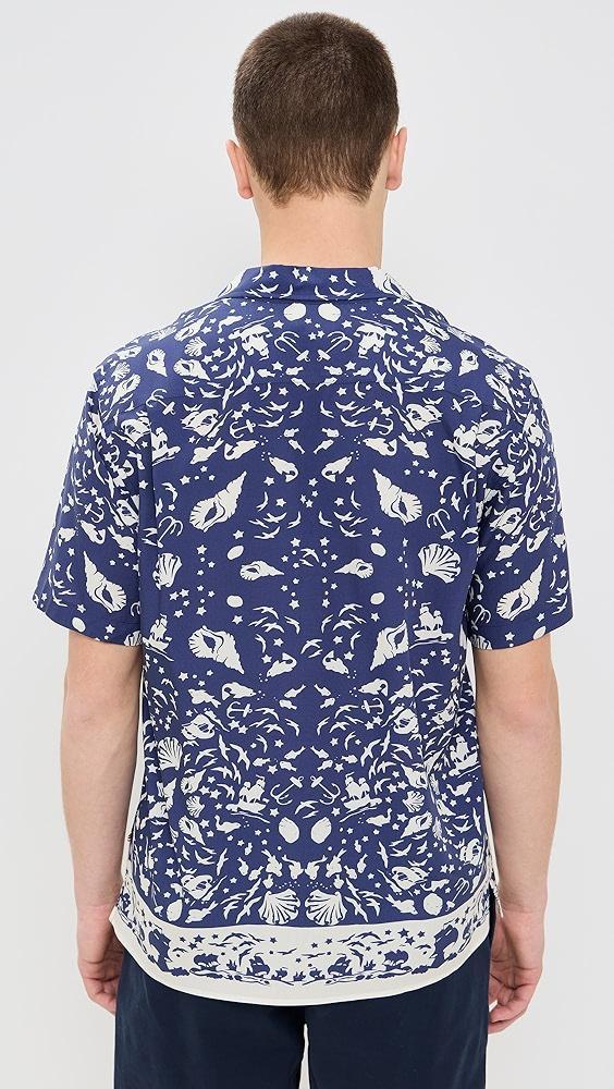 Orlebar Brown Maitan Cowry Capri Collar Shirt | Shopbop Product Image