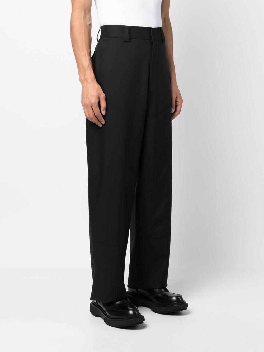 ZEGNA High-waist Wide-leg Trousers In N Product Image