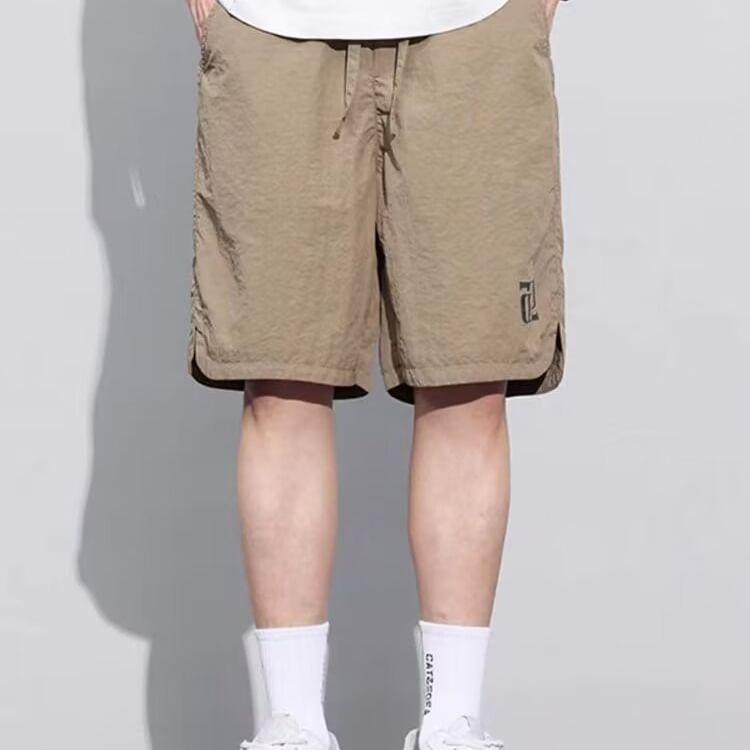 Monogram Print Shorts Product Image