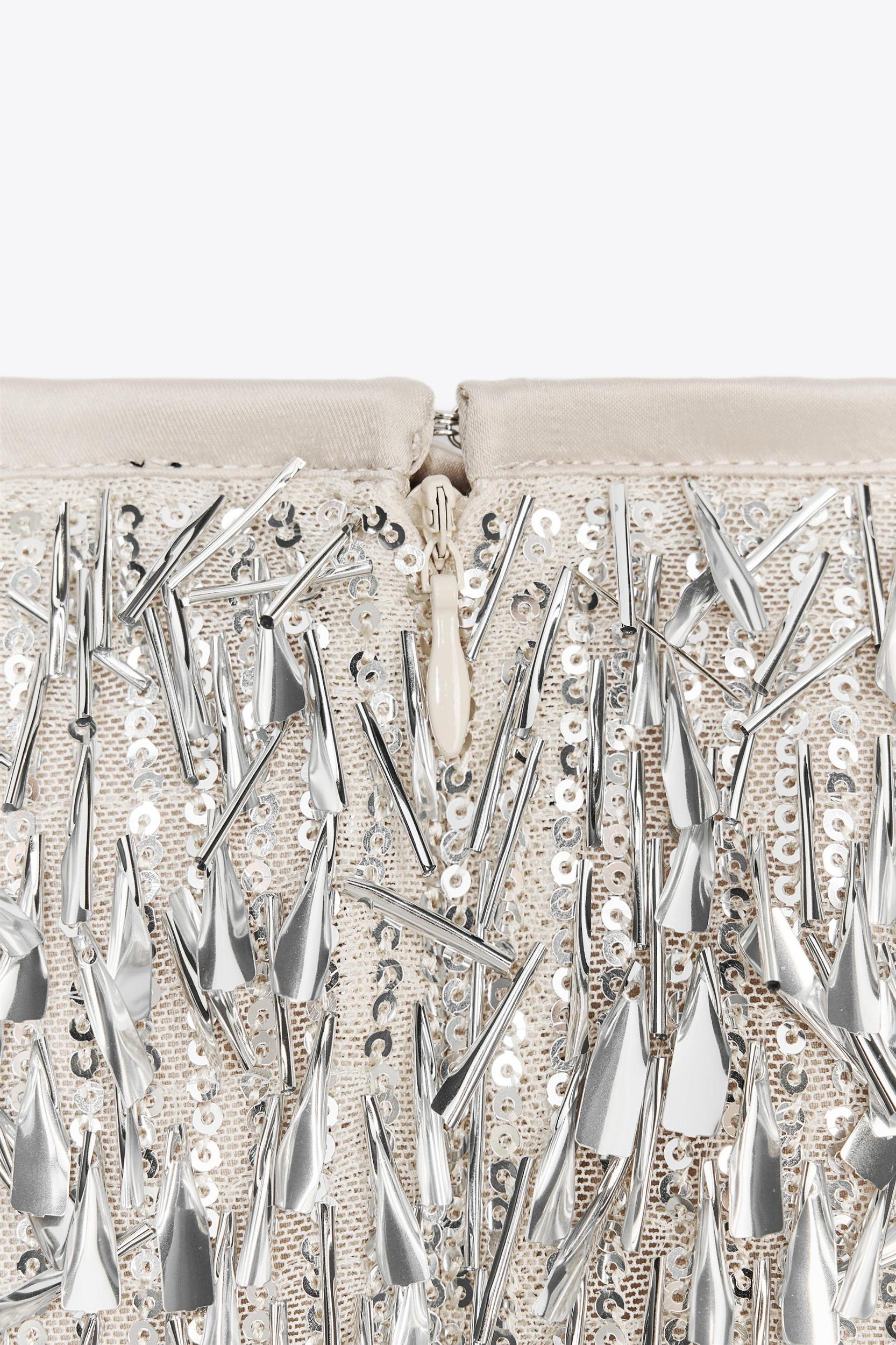 SEQUIN MIDI SKIRT Product Image