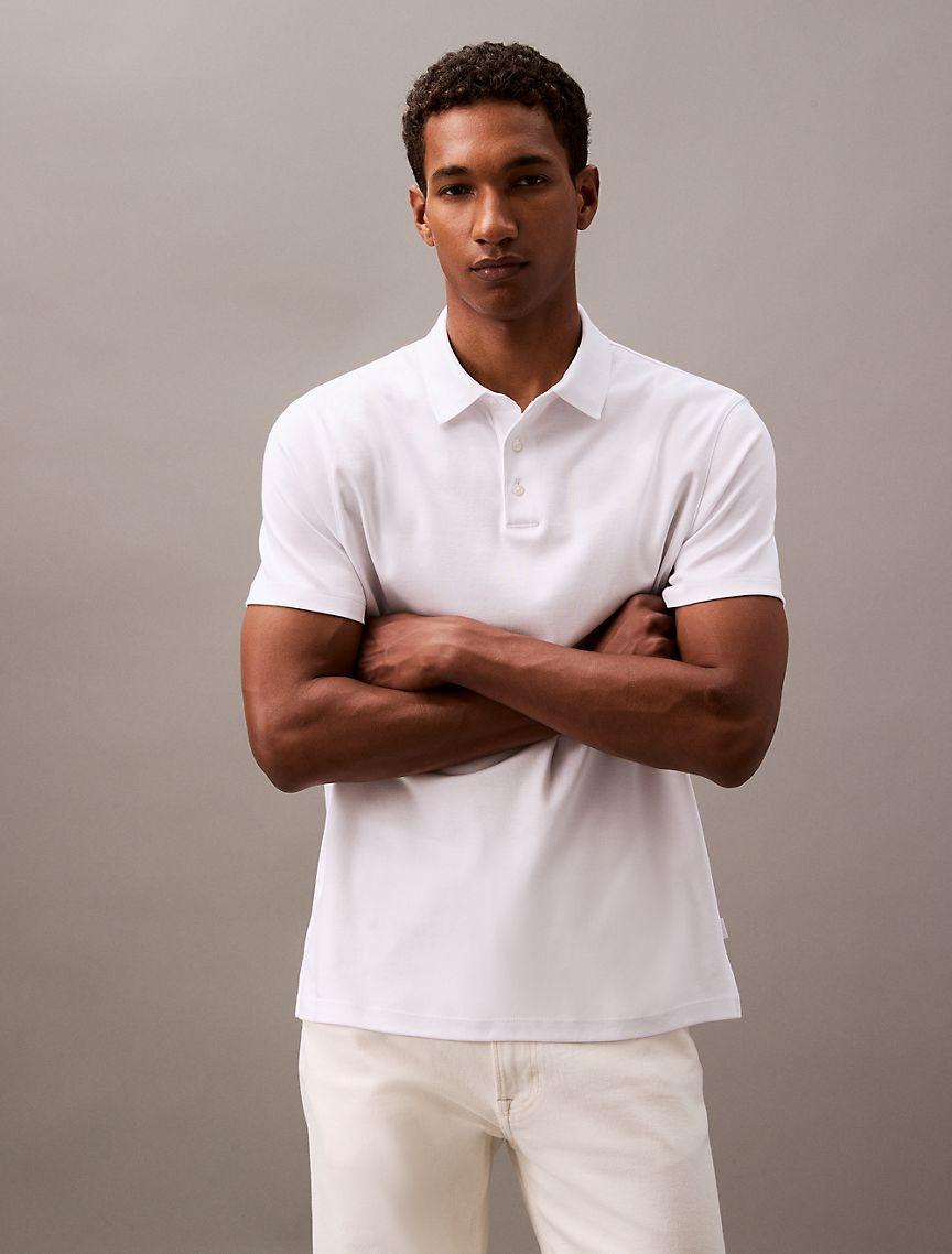 Pima Cotton Classic Polo Shirt Product Image