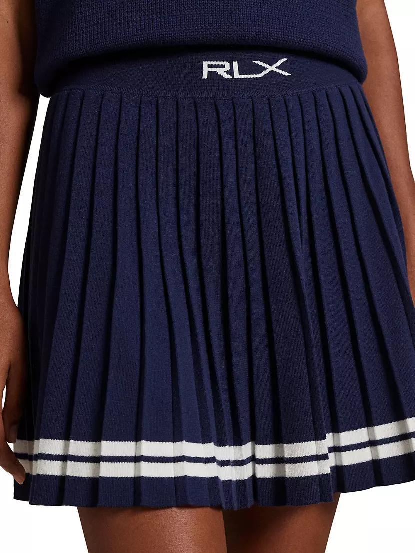 Womens Sweater Cotton-Blend Skort Product Image