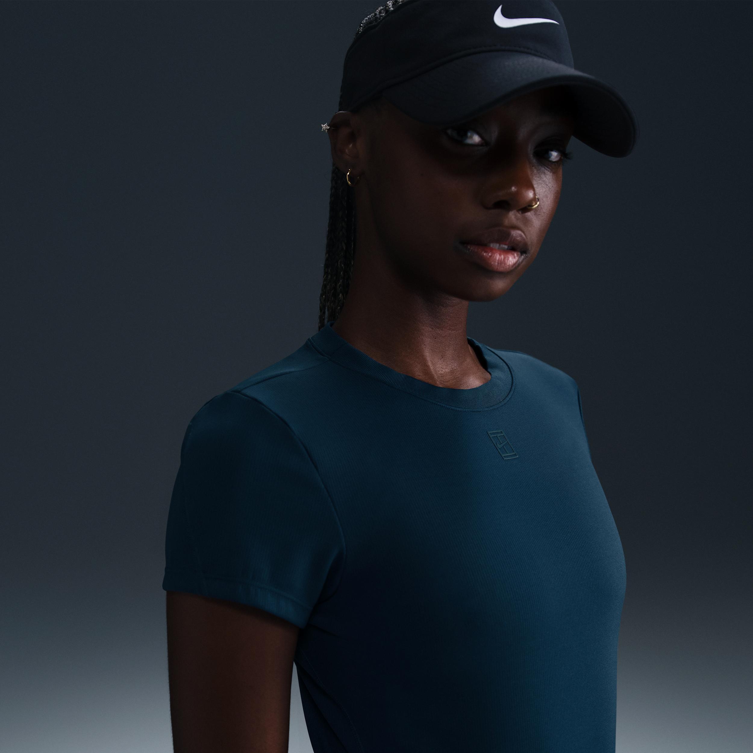Nike Women's Court Advantage Dri-FIT Short-Sleeve Tennis Top Product Image