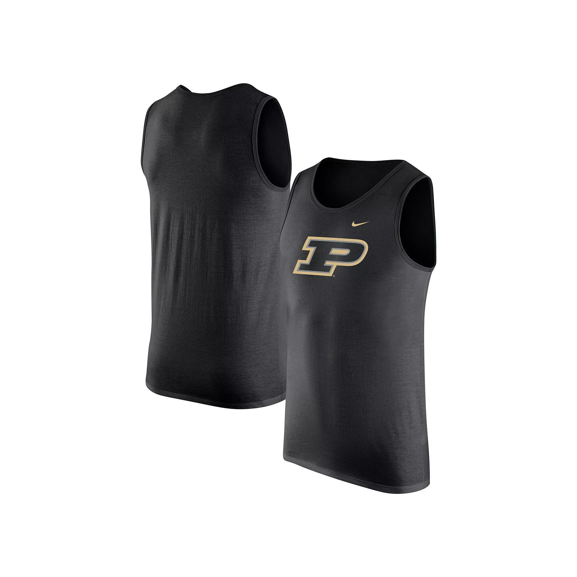 Men's Nike Black Purdue Boilermakers Tank Top, Size: XL Product Image