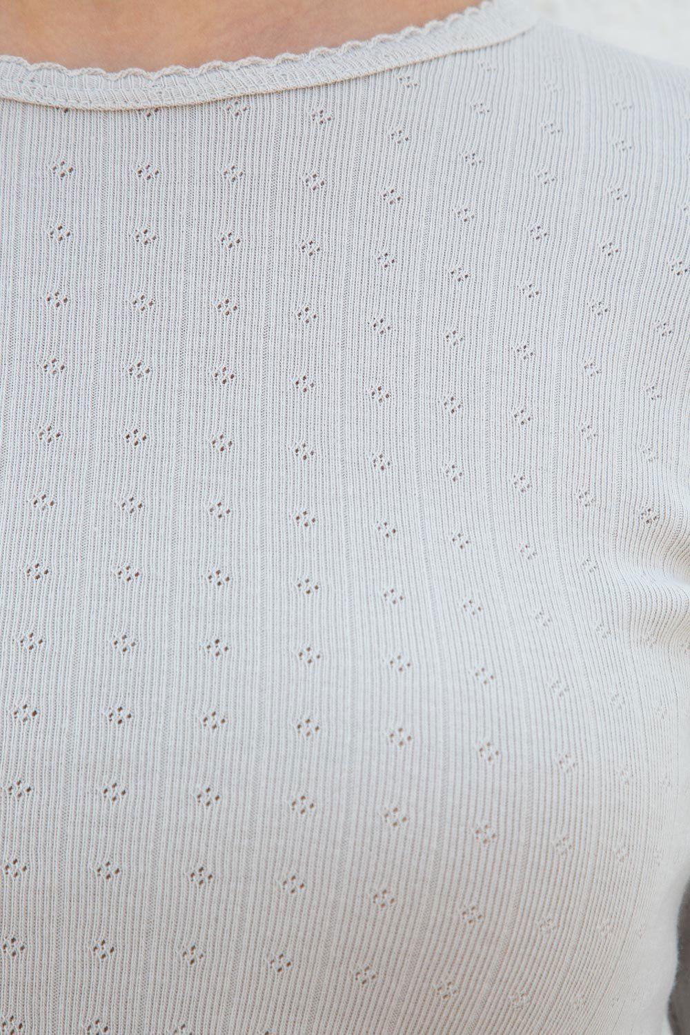 Leah Scallop Eyelet Top Product Image