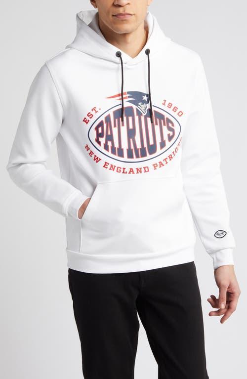 Men's BOSS X NFL  Black Minnesota Vikings Touchback Pullover Hoodie, Size: Medium Product Image