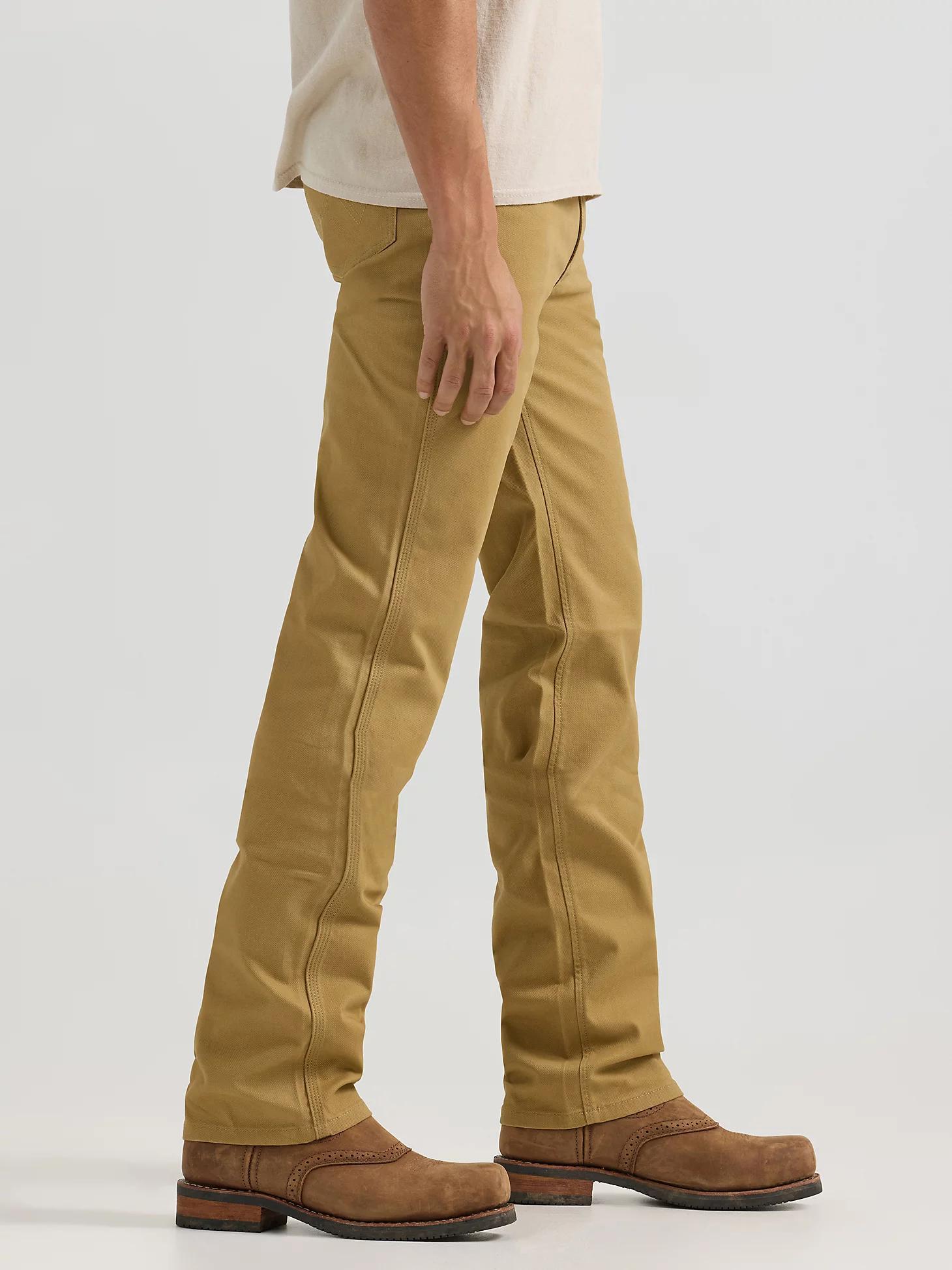 Premium Performance Tough Comfort Cowboy Cut® Slim Fit Canvas Jean | Men's JEANS | Wrangler® Product Image