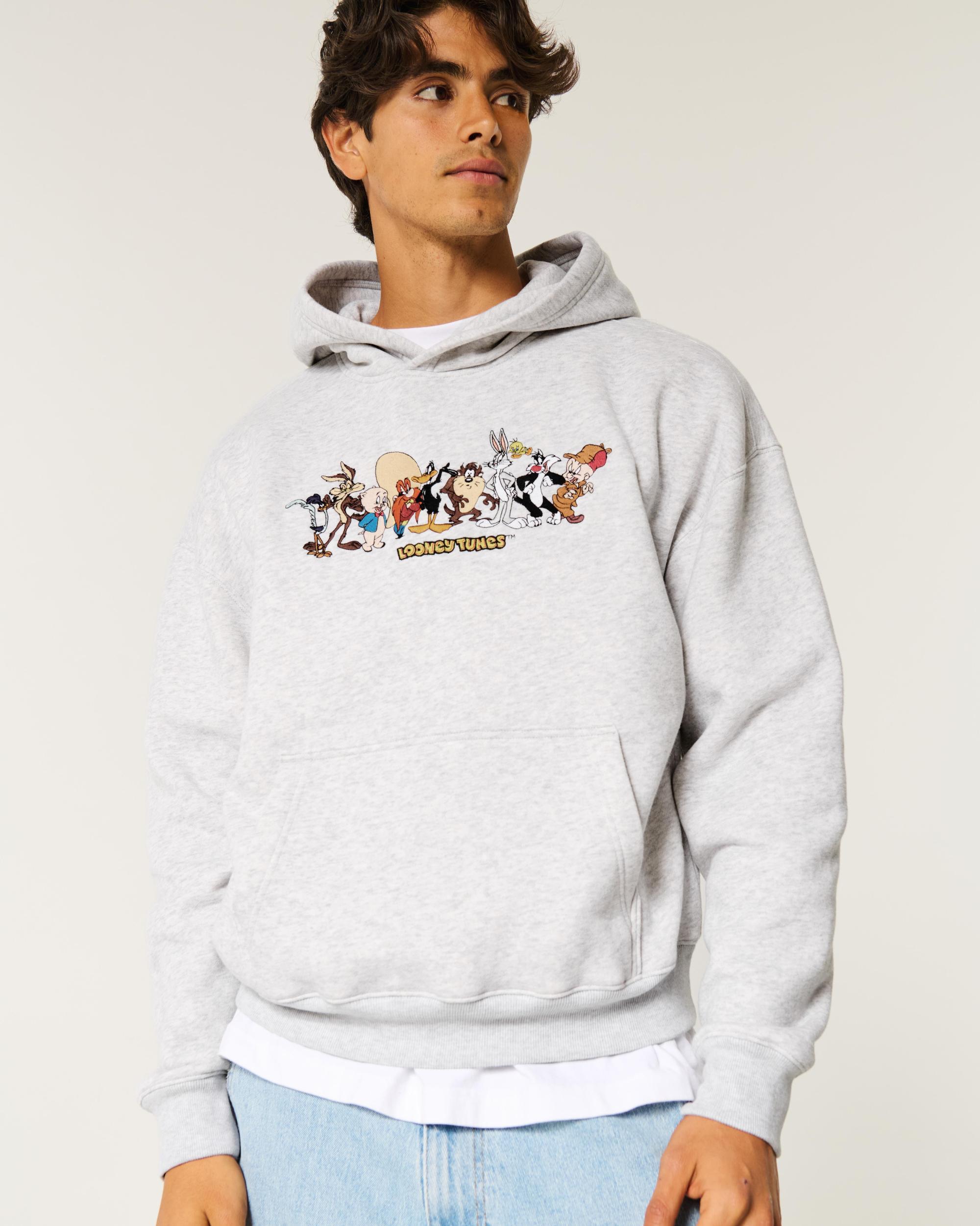 Boxy Mickey Mouse Graphic Sweatshirt Product Image