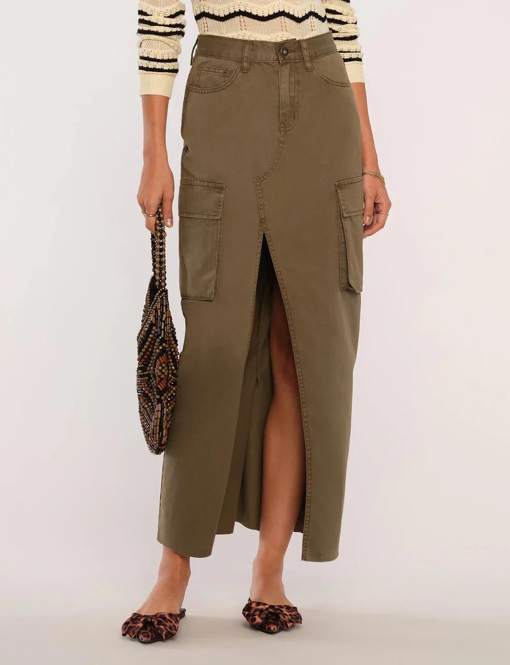 Heartloom Davis Skirt in Army Product Image