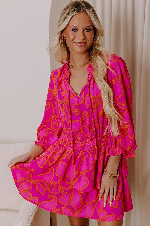 Stay Sweet Floral Mini Dress Product Image