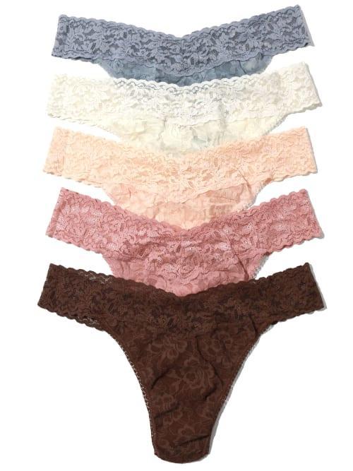 Hanky Panky Signature Original-Rise Thongs, Set of 5 Product Image