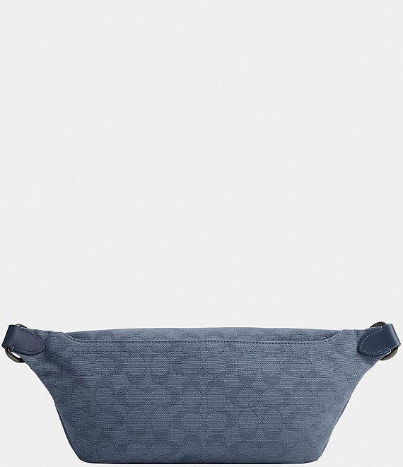 COACH Signature Canvas Jacquard/Refined Calfskin Leather League Belt Bag Product Image