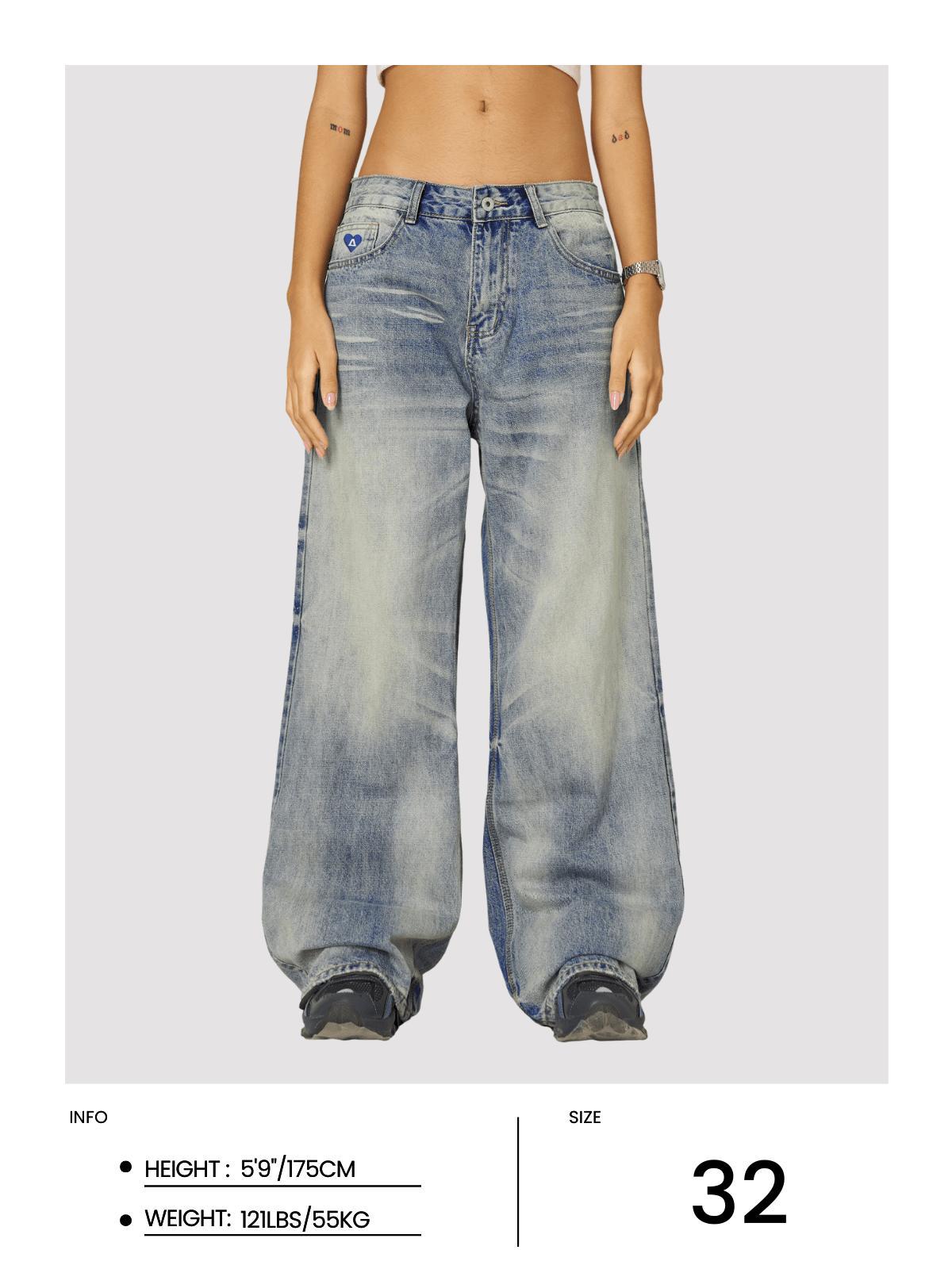 Aelfric Eden Fade  Baggy Jeans Product Image