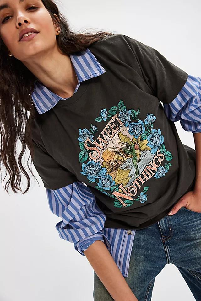 Spell Sweet Nothing Biker Tee Product Image