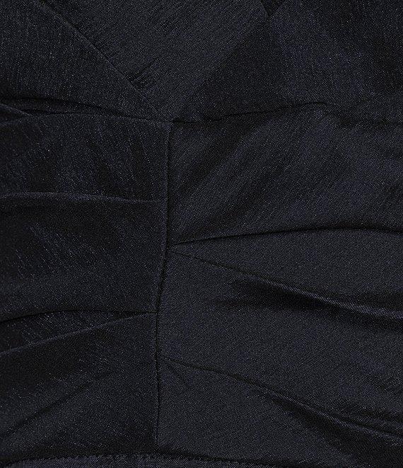 Alex Evenings Sleeveless V-Neck Stretch Taffeta A-Line Dress Product Image