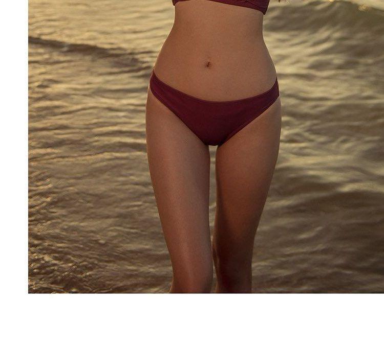 Plain Low-Rise Bikini Product Image