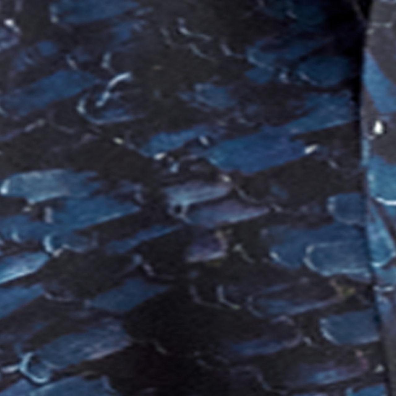 PRINTED SCARF-DETAIL MIDI DRESS Product Image