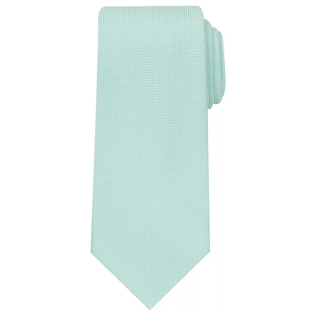 Men's Bespoke Solid Tie, Green Oxford Product Image