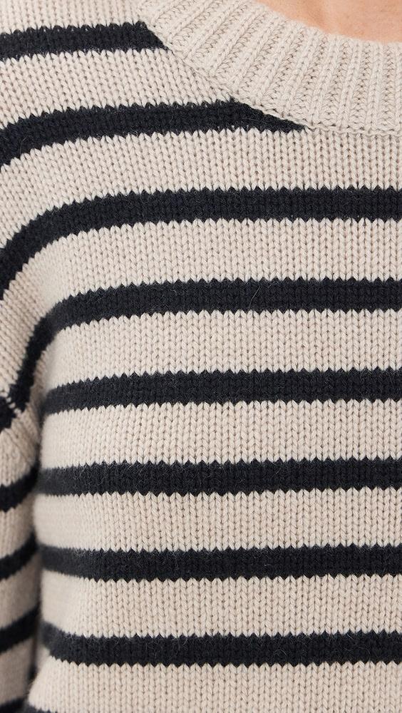 LISA YANG Sony Stripes Cashmere Sweater | Shopbop Product Image