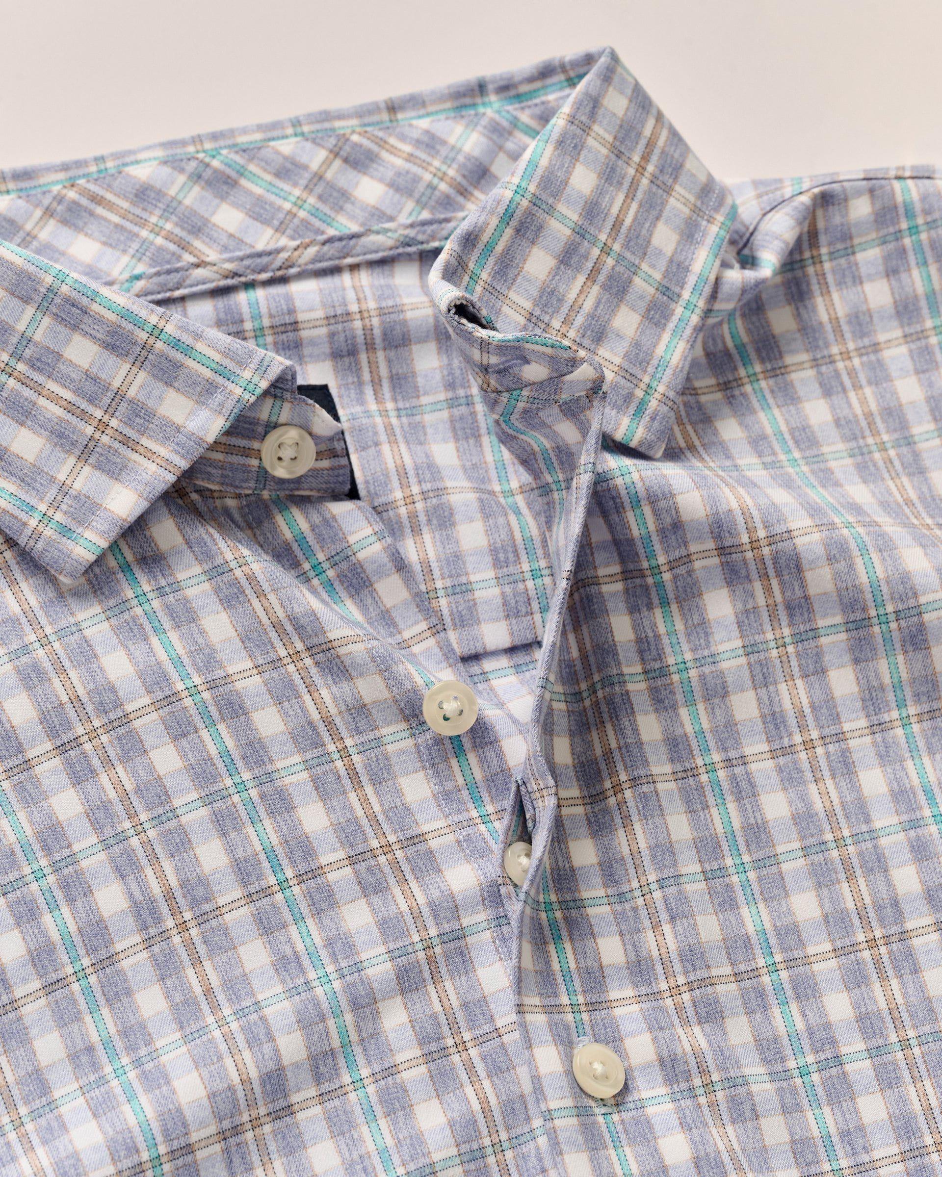 Performance Button Up Shirt - Bruin Male Product Image