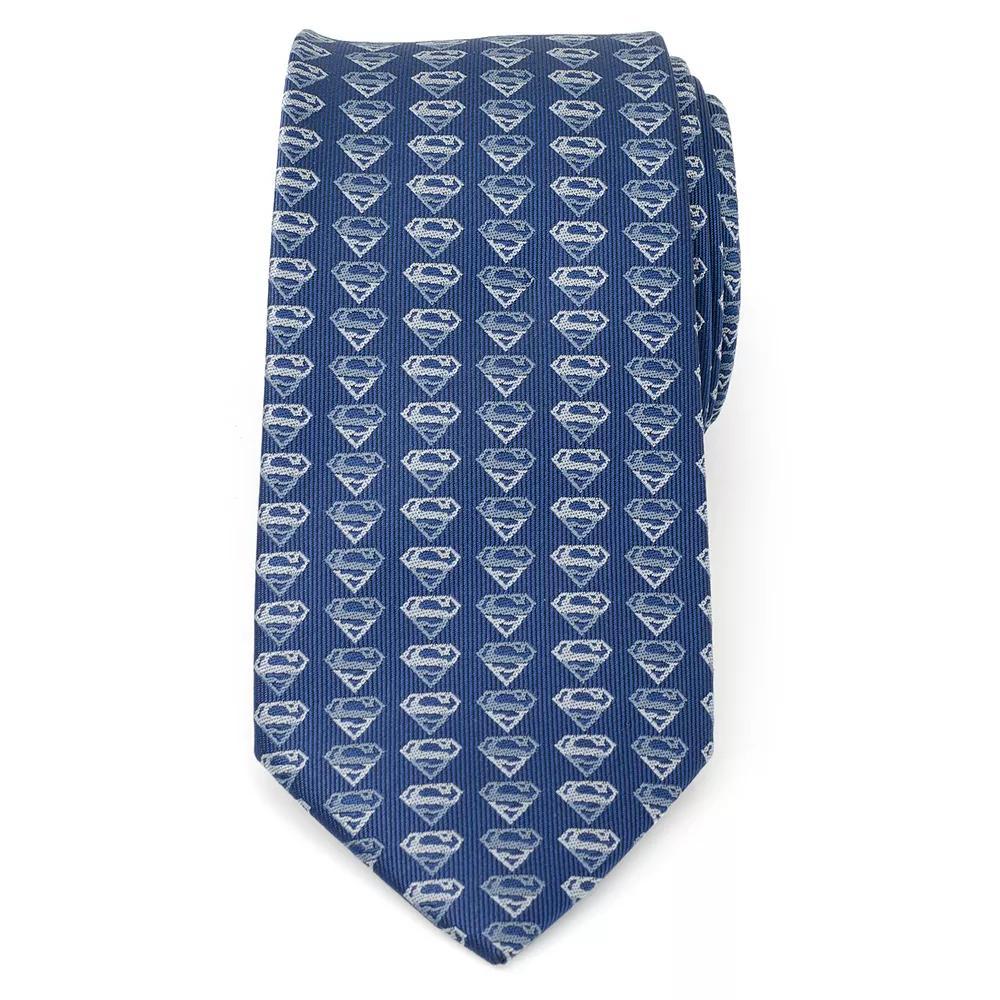 Men's DC Comic Book Heroes Tie, Superman Shield Product Image