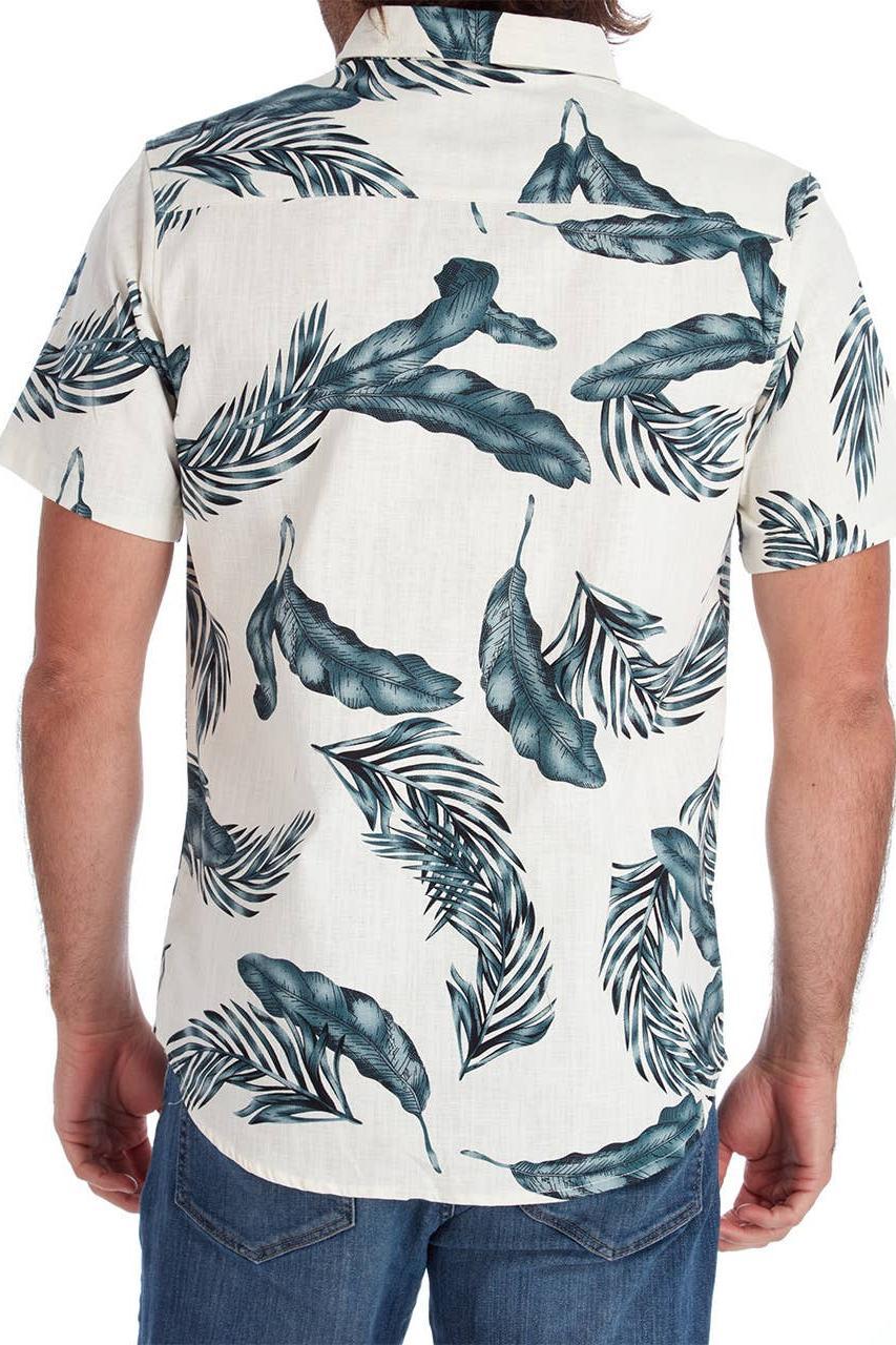 Jude Printed Slub Men's Shirt Product Image