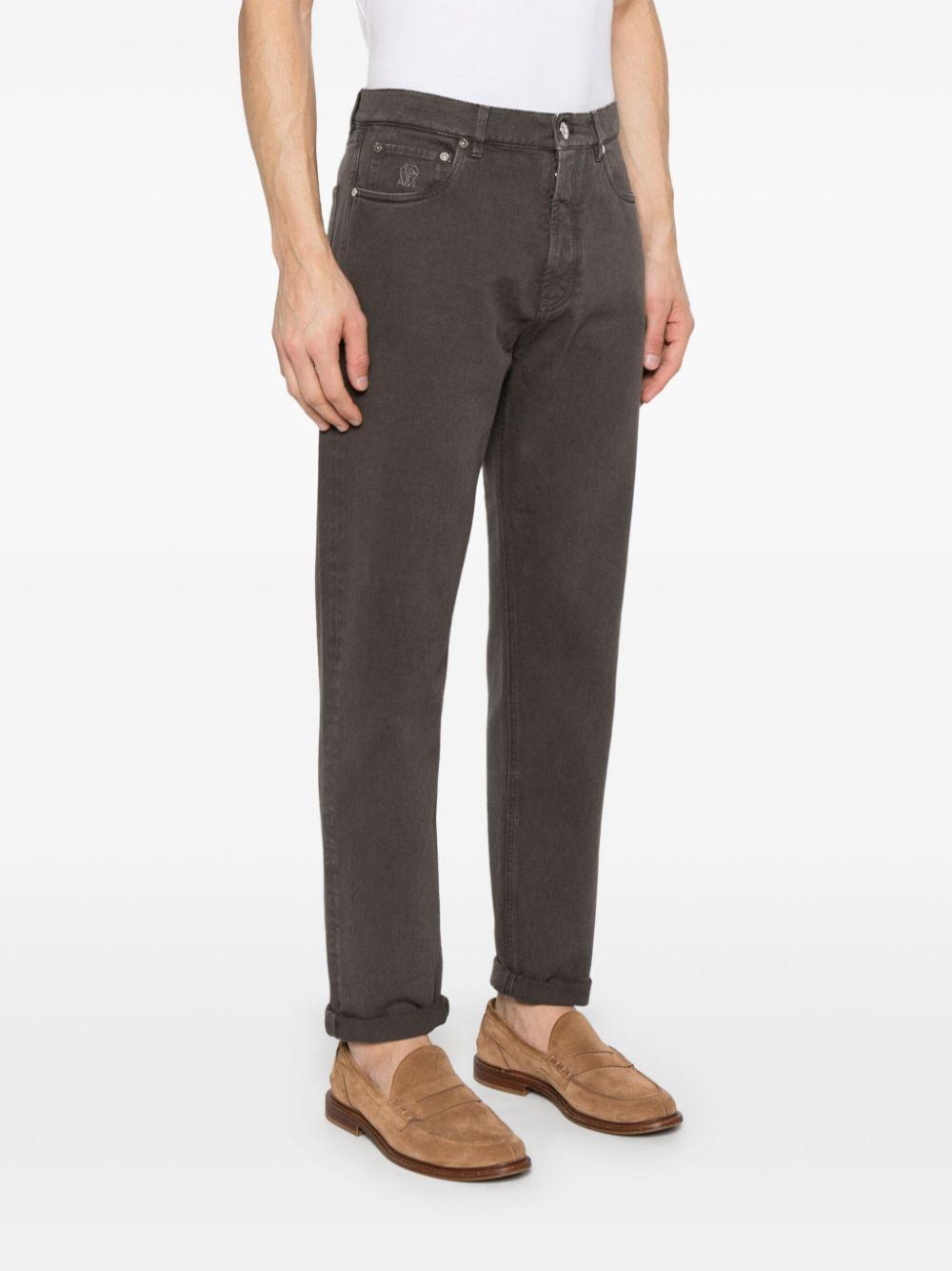 BRUNELLO CUCINELLI Belt-loop Jeans In Black Product Image