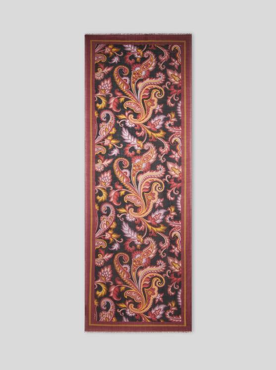 ETRO Paisley-print Scarf In Schwarz Product Image