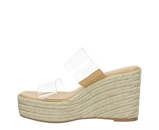 madden girl Vision Women's Sandals, Size: 10, Clear Product Image
