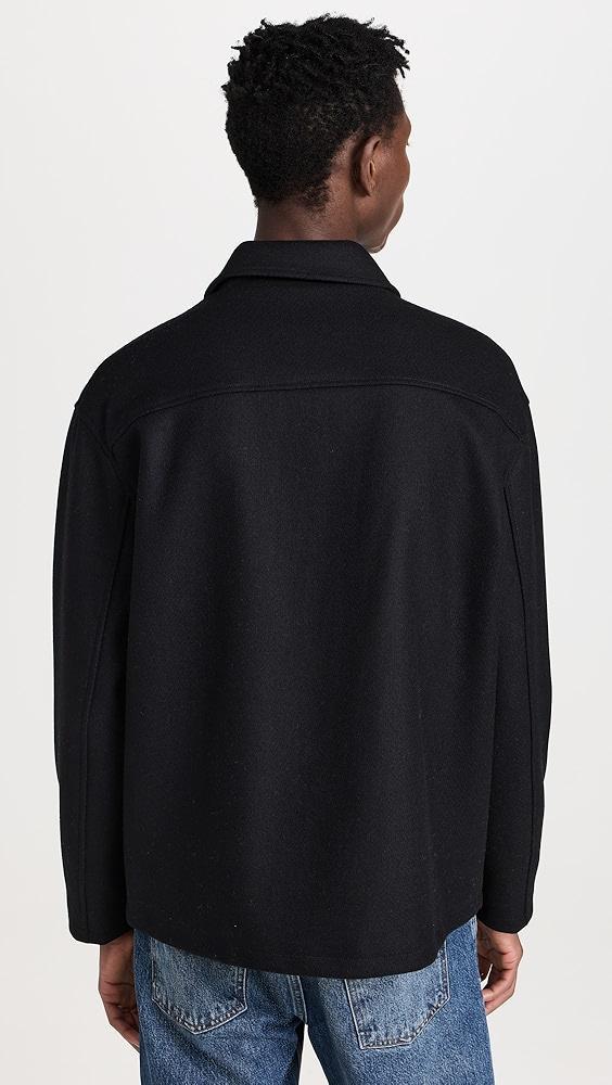 FRAME Textured Overshirt Jacket | Shopbop Product Image