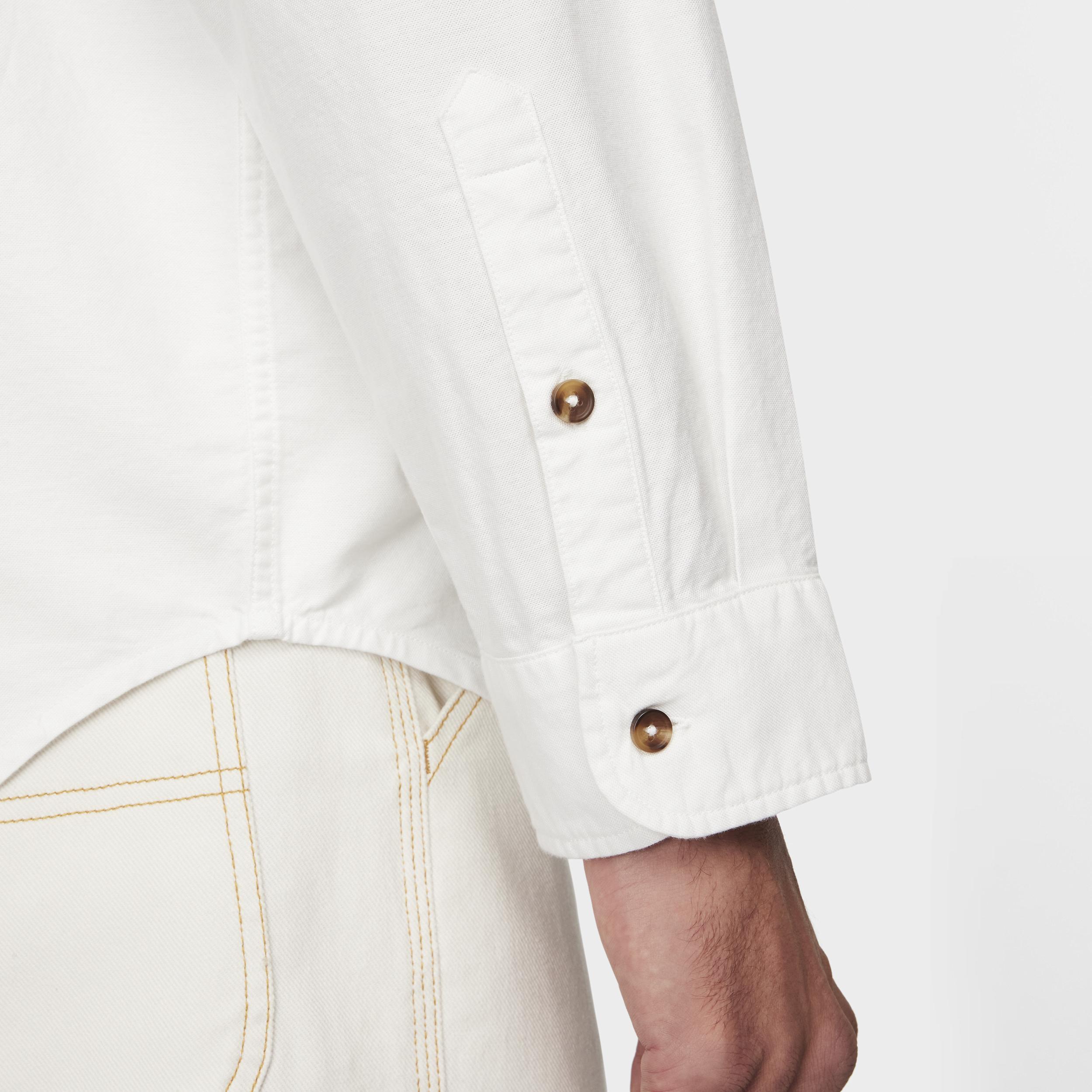 Nike Mens Life Long-Sleeve Oxford Button-Down Shirt Product Image