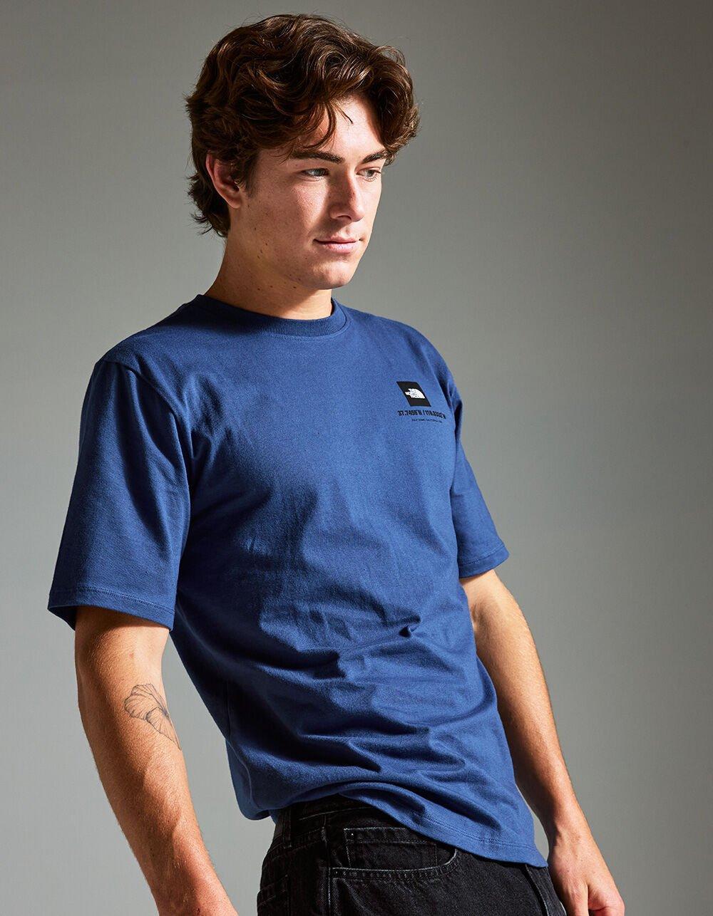 THE NORTH FACE Coordinates Mens Tee - BURGUNDY Product Image