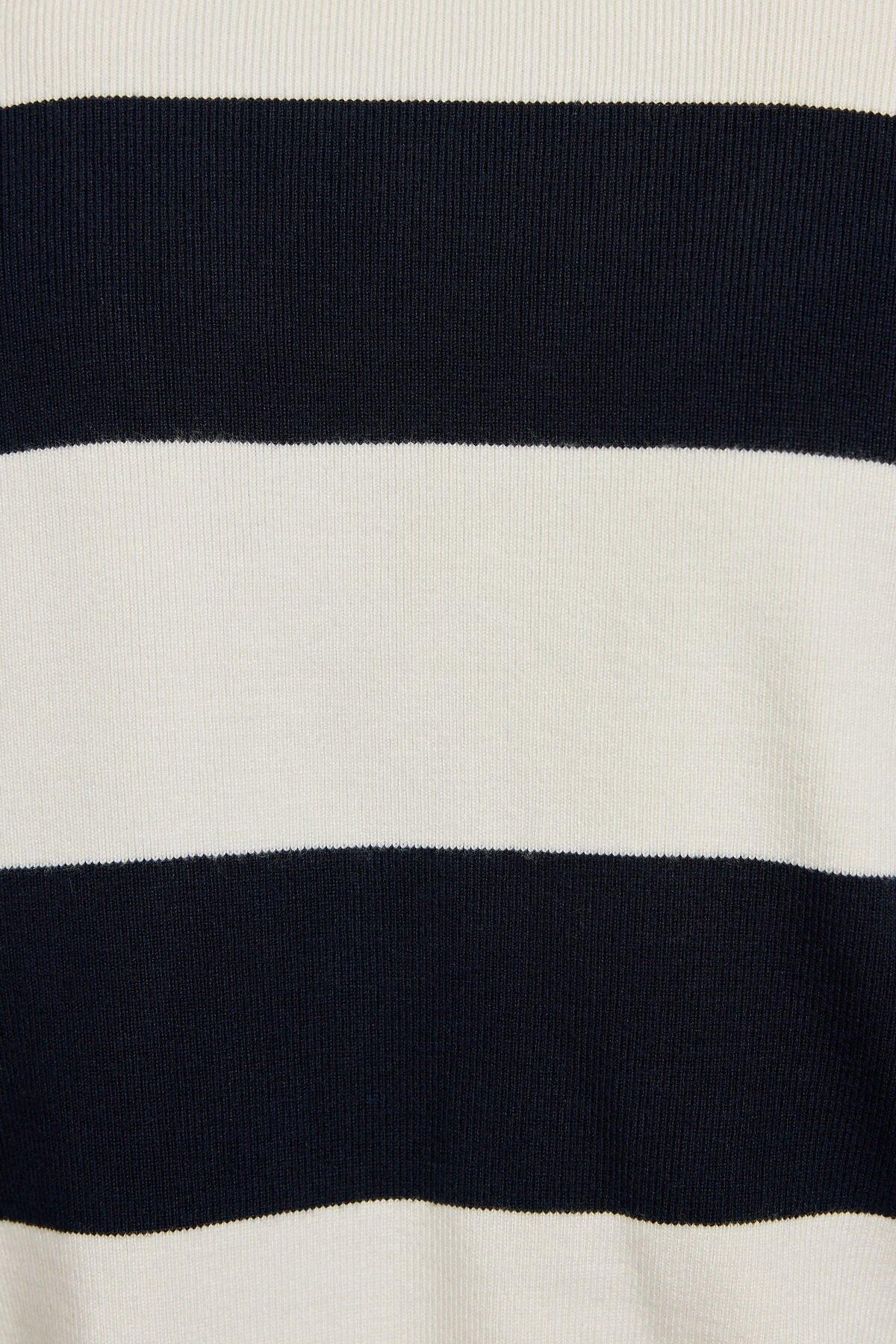 Bouclé Short Sleeve Polo Top Product Image