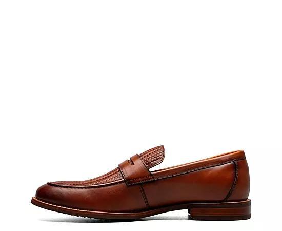 Florsheim Mens Rucci Weave Moc Toe Penny Loafer Product Image