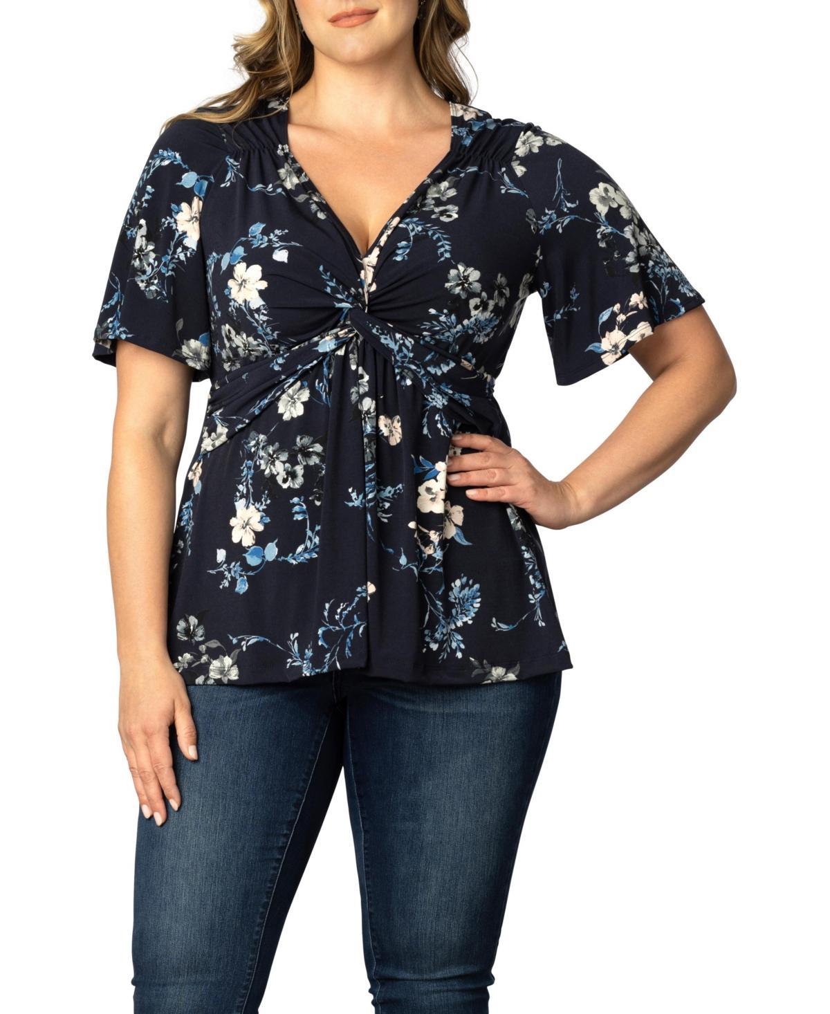 Womens Abby Twist-Front Top Product Image