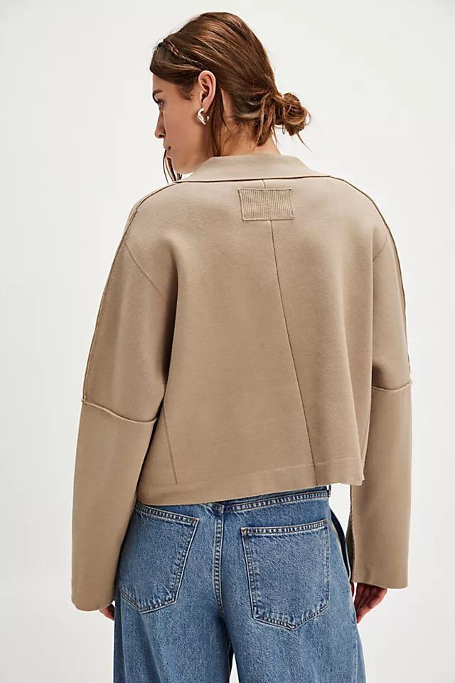 We The Free Sadie Crop Sweater Blazer Product Image