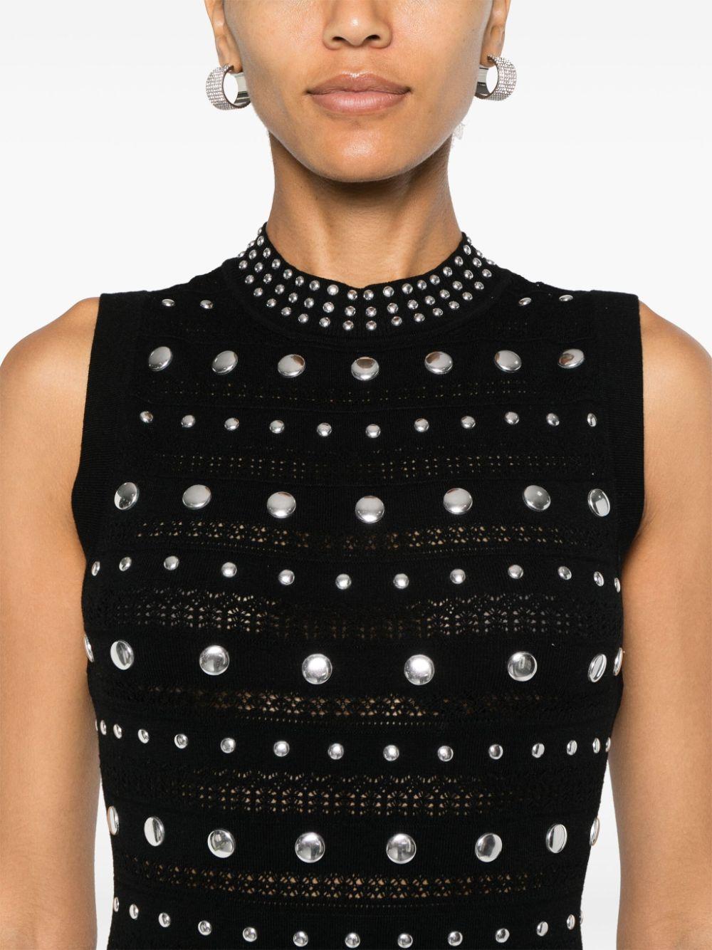 studded knit maxi dress Product Image