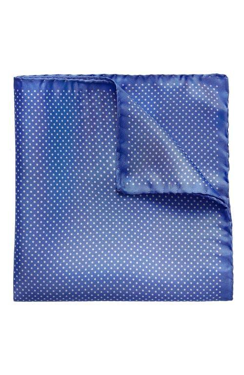 Eton Polka Dot Silk Pocket Square Product Image