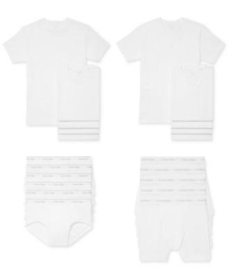 Calvin Klein Mens Cotton Classics 5-Pack V-Neck T-Shirt - Multi - XL Product Image