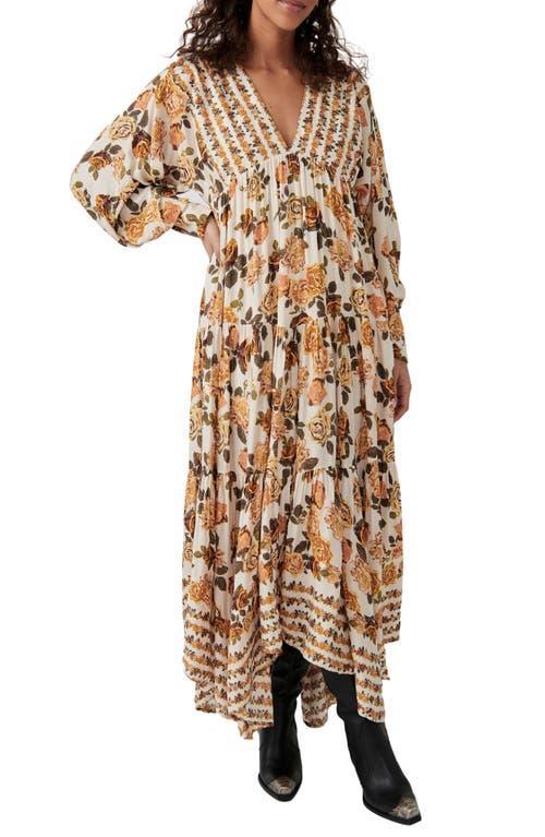Rows Of Roses Maxi Dress Free People Product Image