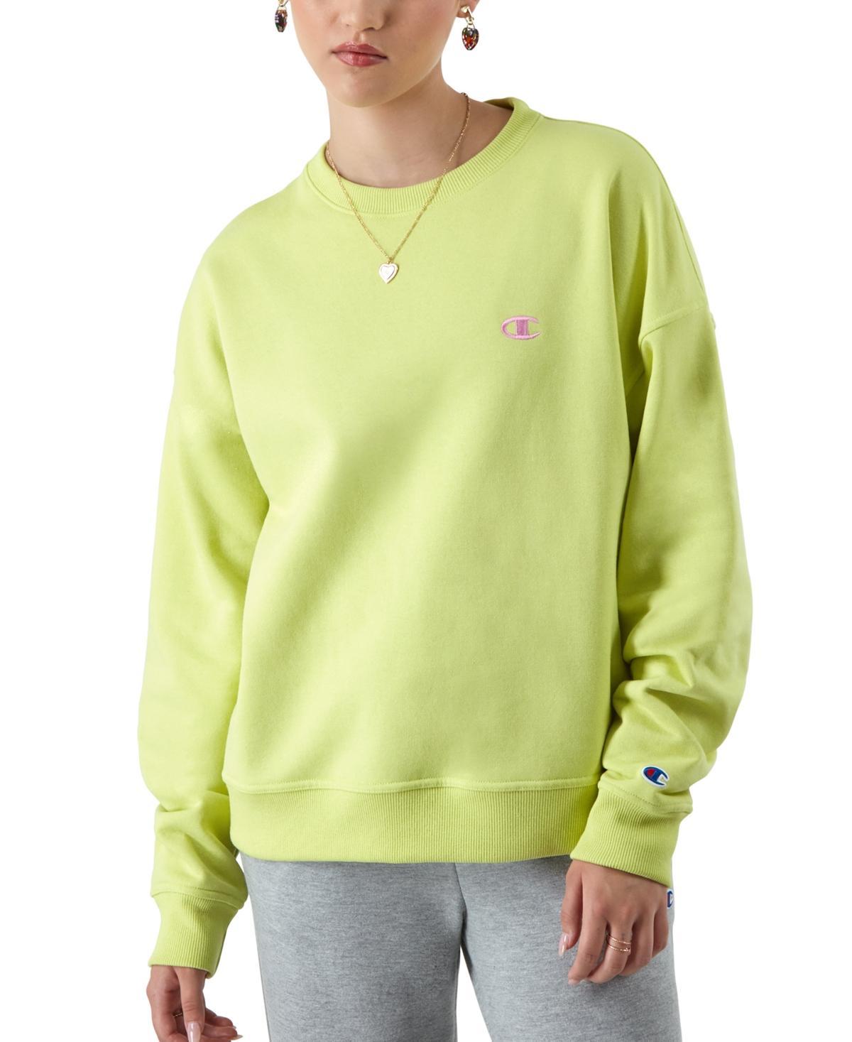 Champion Powerblend Crew (Lavish Lavender) Women's Sweatshirt Product Image