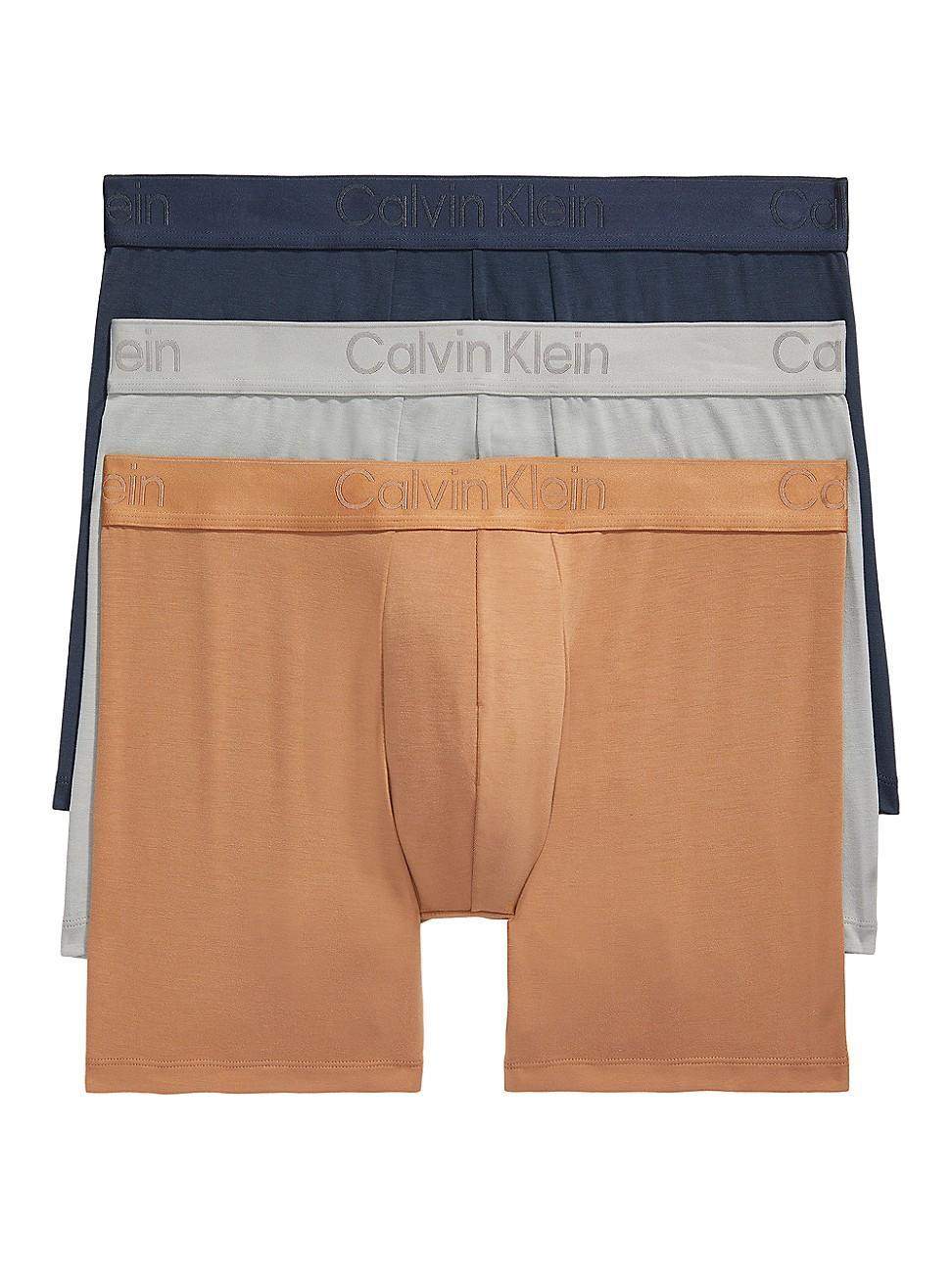 Calvin Klein Men's CK Black 3-Pack Boxer Brief - Multi - M Product Image