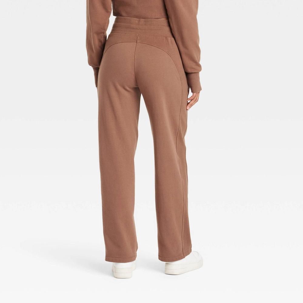 Women's French Terry Straight Leg Sweatpant - JoyLab™ Product Image