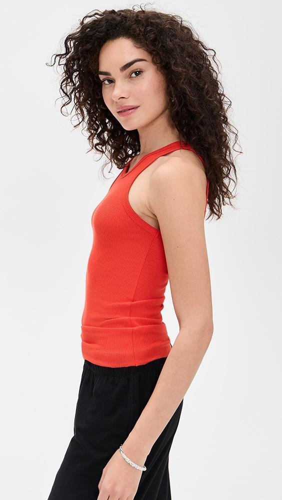 Éterne High Neck Fitted Tank | Shopbop Product Image