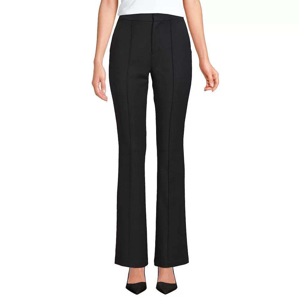 Women's Lands' End High-Rise Stretchy Bootcut Pants, Size: 6, Deep  Blue Product Image