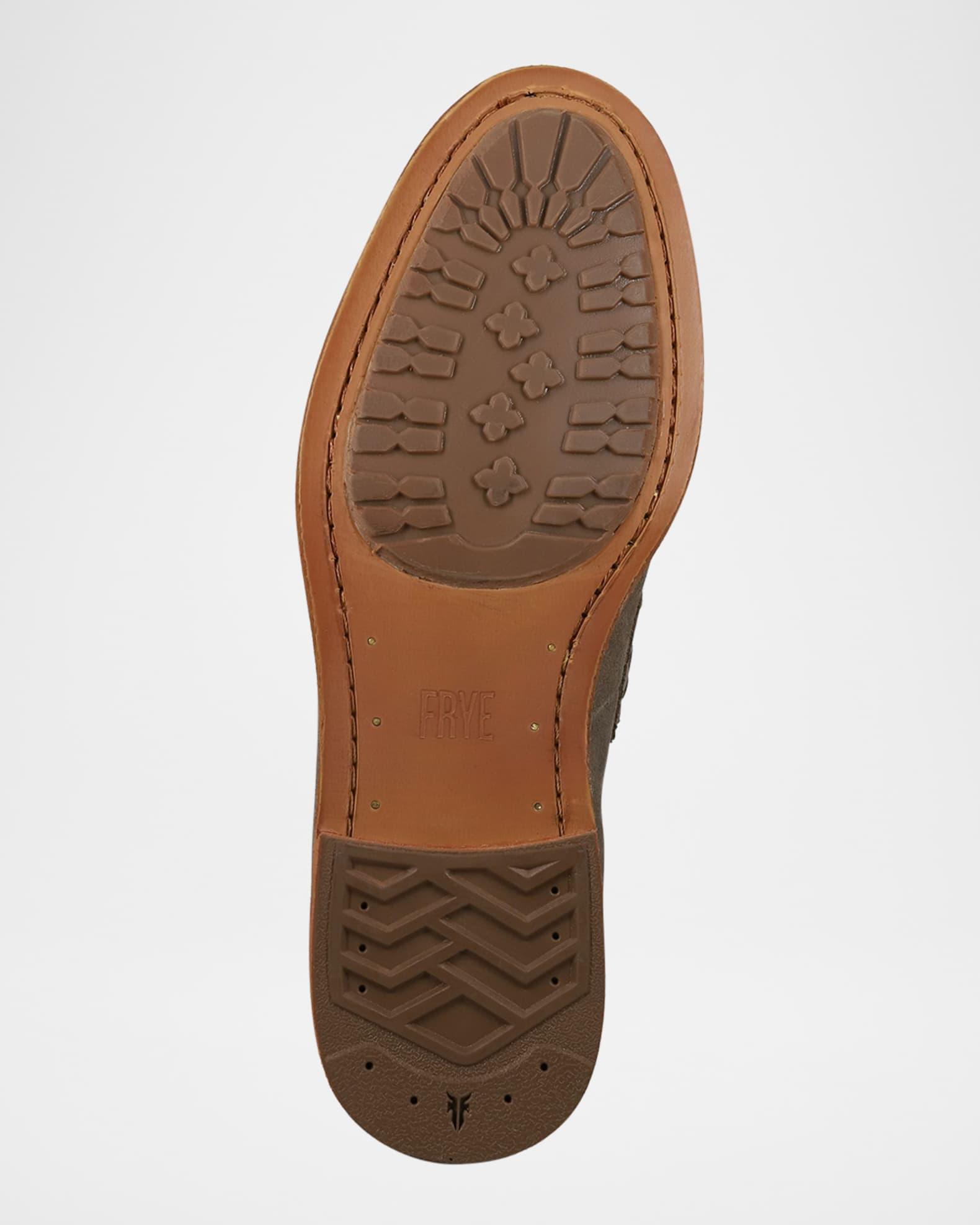 Men's Tyler Flex Suede Penny Loafers Product Image